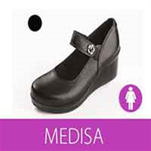 کفش چرمی زنانه مدل مدیسا