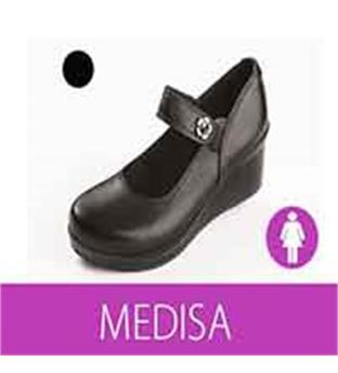 کفش چرمی زنانه مدل مدیسا